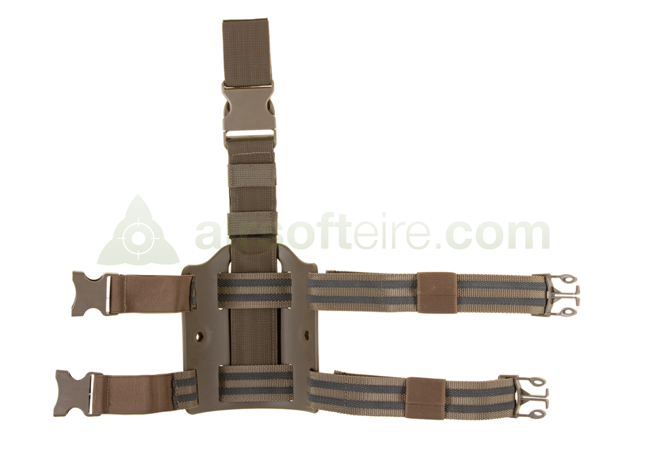 Amomax Q.R. Polymer Drop Leg Platform - Tan