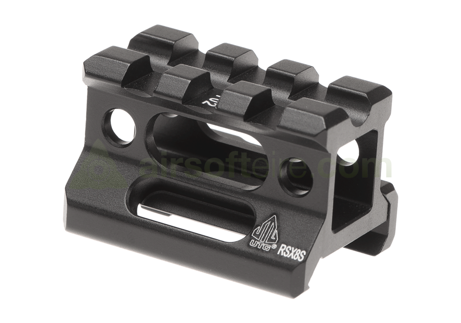 UTG Universal Super Slim Picatinny Riser Mount - 3 Slots (MT-RSX8S)