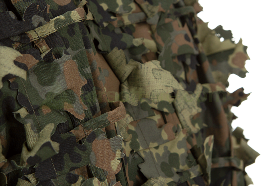 Invader Gear Base Leaf Ghillie - Flecktarn