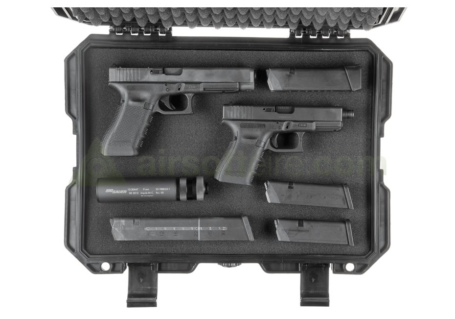 Nimrod Pistol & Equipment Case - Black