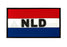 JTG 3D Rubber Netherlands Flag Patch