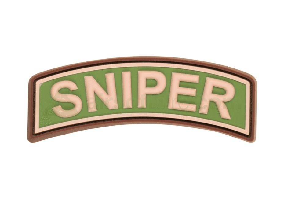 JTG 3D Rubber Sniper Tab Patch - Multicam