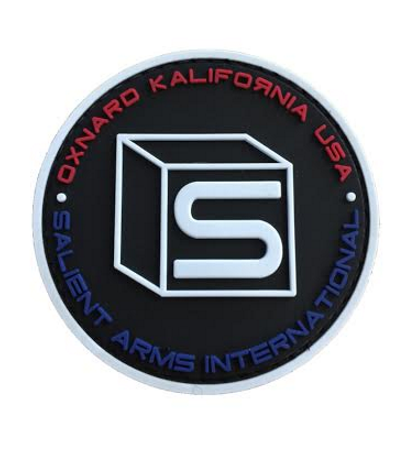 APS 3D Rubber Salient Arms Colored Logo Patch