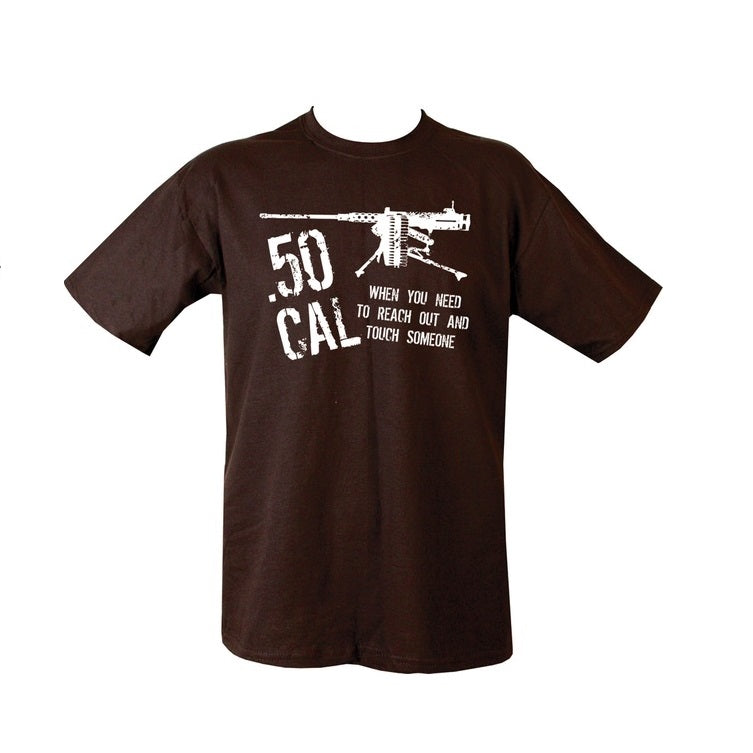 KombatUK .50 Cal T-Shirt - Black