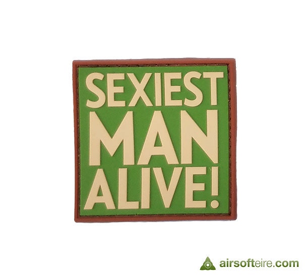 JTG 3D Rubber Sexiest Man Alive Patch