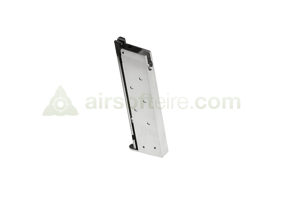 WE/Socom Gear 15rd M1911/MEU Silver Magazine