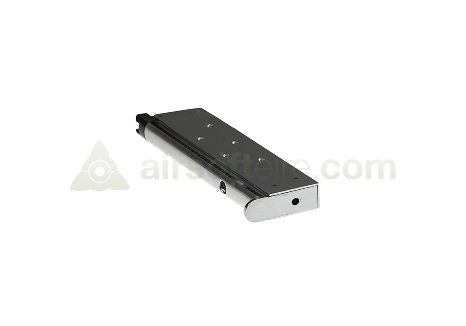 WE/Socom Gear 15rd M1911/MEU Silver Magazine