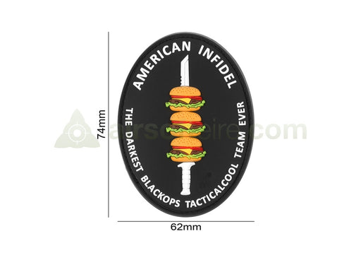 JTG 3D Rubber American Infidel