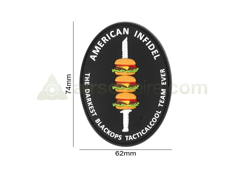 JTG 3D Rubber American Infidel