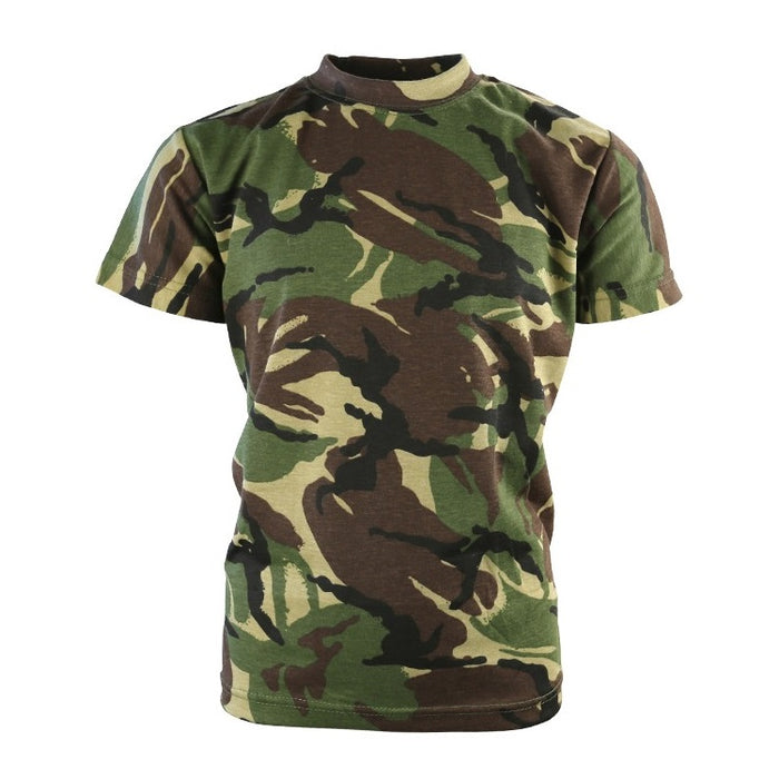 KombatUK Kids T-Shirt - DPM (Woodland)