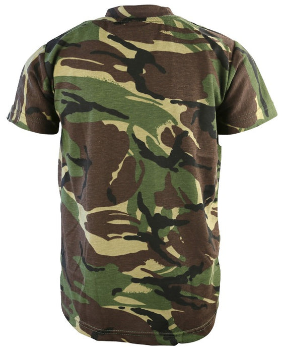 KombatUK Kids T-Shirt - DPM (Woodland)