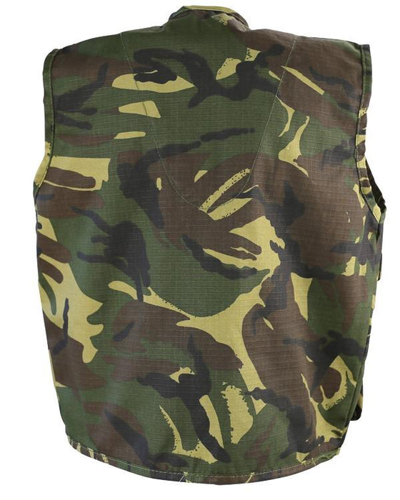 KombatUK Kids Safari Vest - DPM (Woodland)