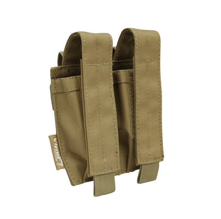 Viper Modular Double Pistol Mag Pouch - Coyote
