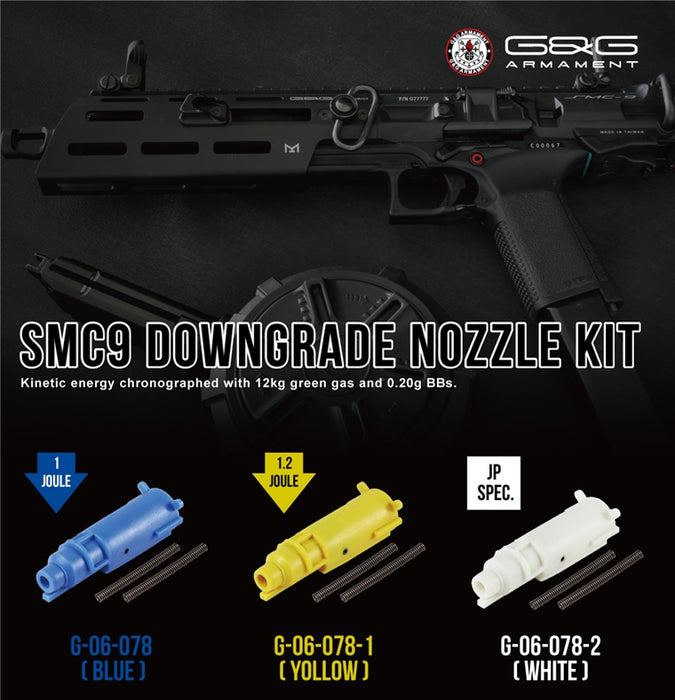 G&G Downgrade Nozzle Kit for SMC-9