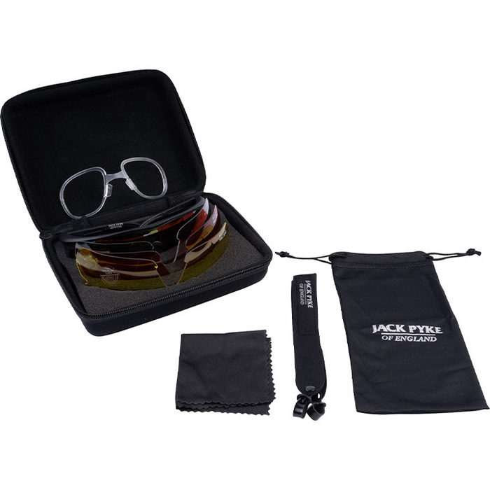 Jack Pyke Pro Sport GP Shooting Glasses Kit-  Interchangeable Lenses
