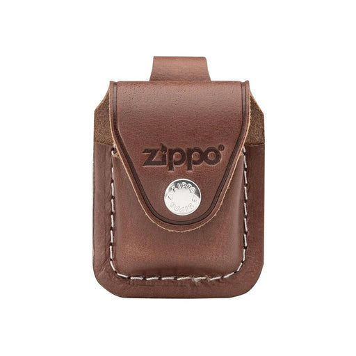 Zippo Lighter Pouch - Brown Leather