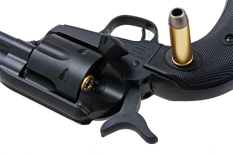 Tokyo Marui SAA .45 Artillery 5.5" Spring Revolver - Black with bullet