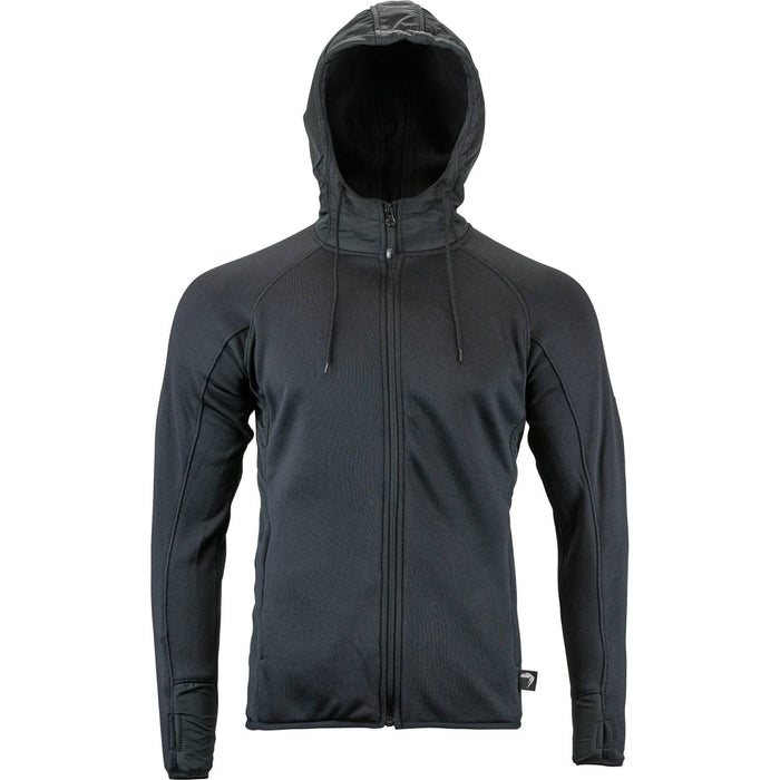 Viper Storm Zipped Hoodie - Black