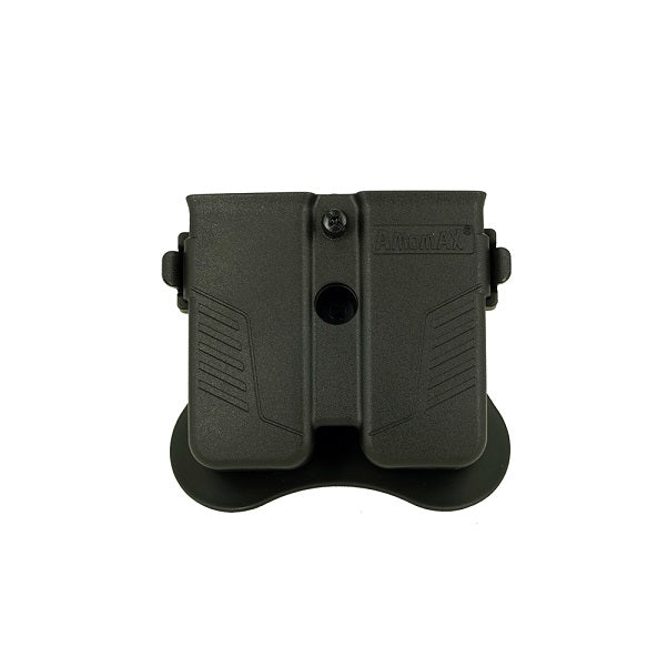 Amomax Universal Double Magazine Pouch - Black