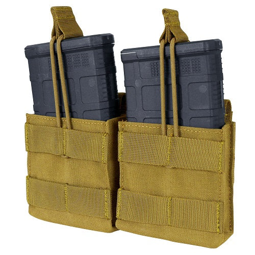 Condor Double M14/SCAR H Magazine Pouch - Coyote Brown