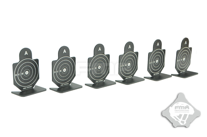 FMA Metal Practice Target Type A - Pack of 6