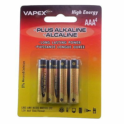 Vapex AA 1.5V Alkaline Batteries - Pack of 4