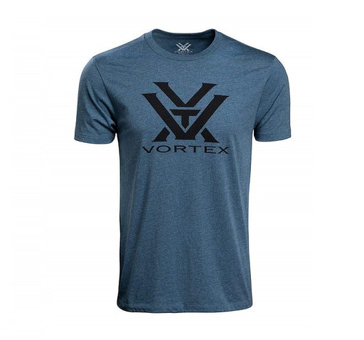 Vortex Optics Core Logo T-Shirt - Steel Blue Heather