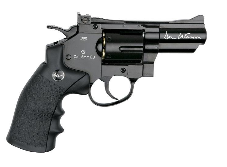 ASG Dan Wesson 2.5" Revolver - Black