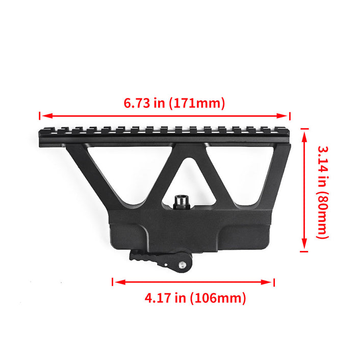 WADSN CNC Side Rail Scope Mount for AK47 & AK74