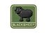 JTG 3D Rubber Black Sheep Patch - Forest