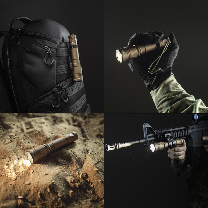Armytek Dobermann Pro Magnet USB Warm (1400 Lumens) - Sand