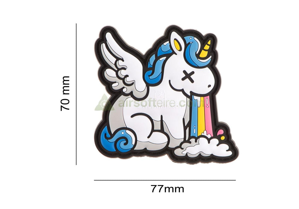 JTG 3D Unicorn Not Drunk Rubber Patch