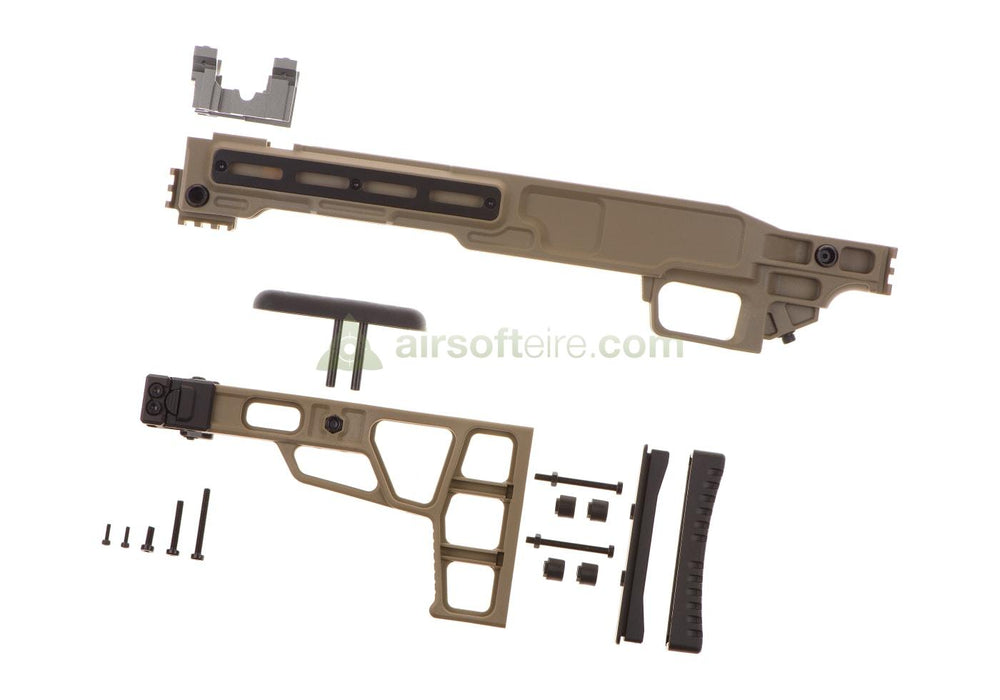 Maple Leaf MLC-S2 Tactical Folding Chassis for VSR-10 - Tan