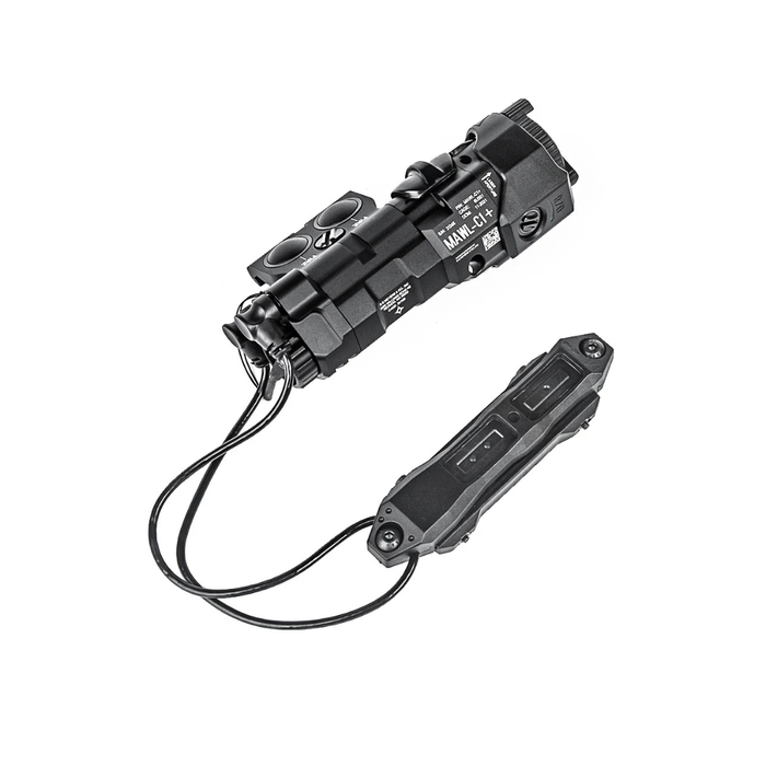 WADSN MAWL-C1+ Light/Laser/IR (Aluminium) + Dual Remote Switch - Black