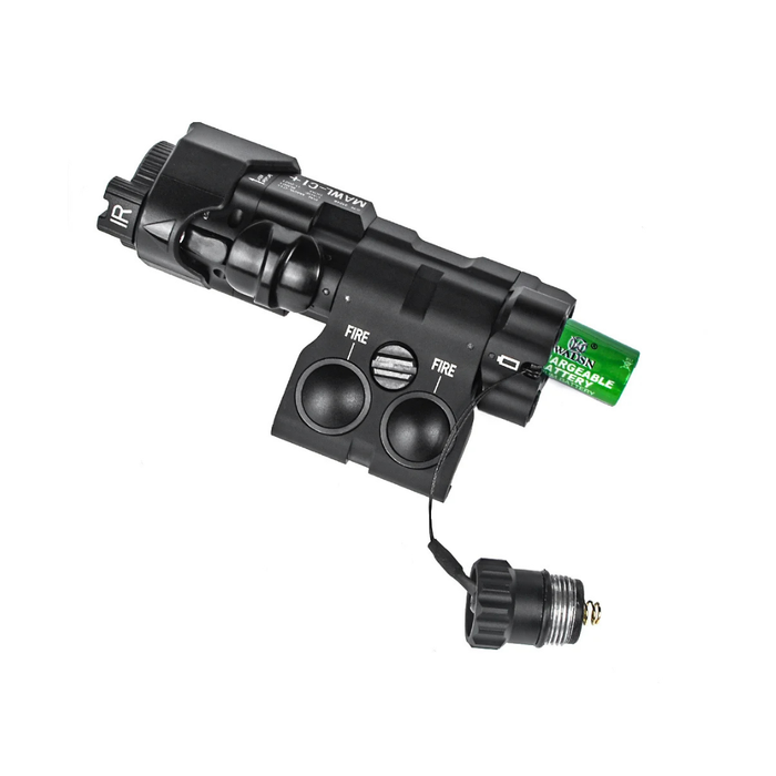 WADSN MAWL-C1+ Light/Laser/IR (Aluminium) + Dual Remote Switch - Black