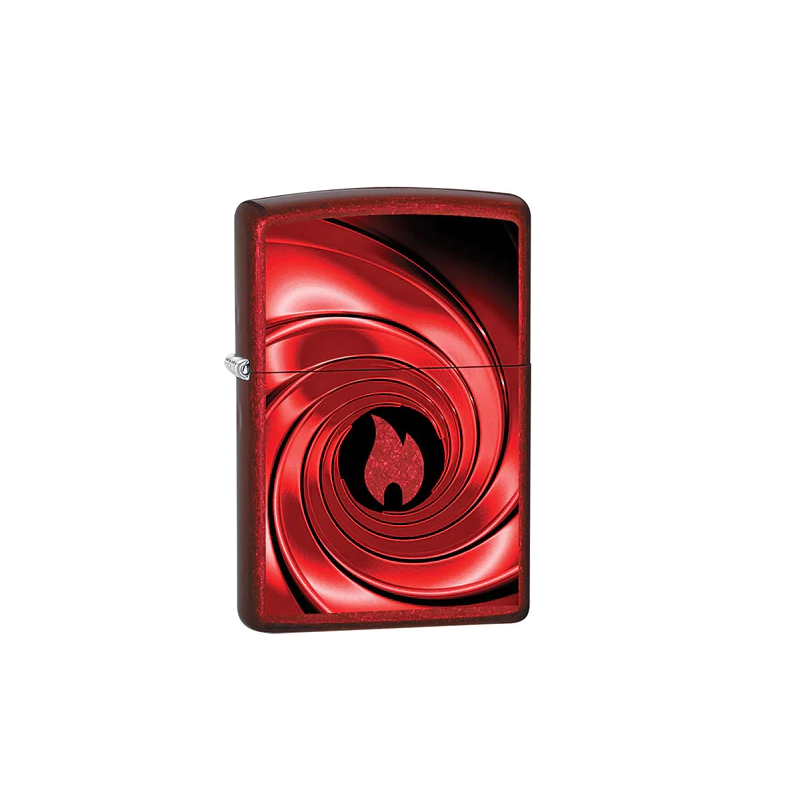 Zippo Candy Apple Red Swirl Lighter - 60005302
