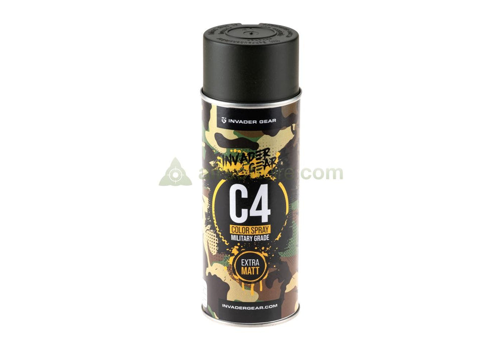 Invader Gear C4 Mil Grade Color Spray RAL 6008 - Olive Drab