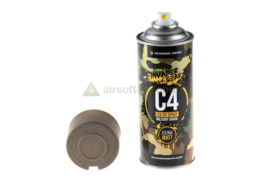 Invader Gear C4 Mil Grade Color Spray RAL 7006 - FDE