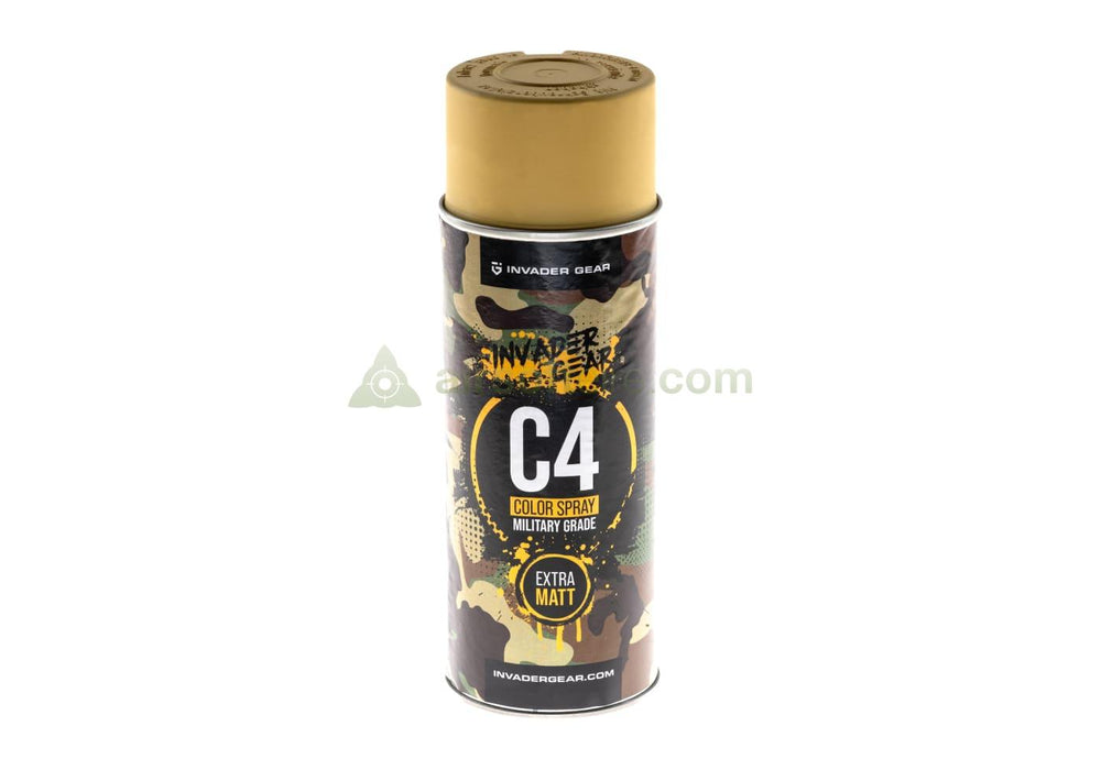 Invader Gear C4 Mil Grade Color Spray RAL 1002 - Sand