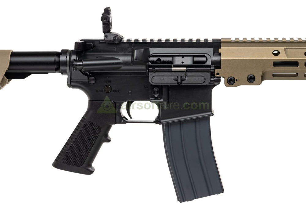 CYMA MK16 10.5" CGS GBBR - Black/Tan