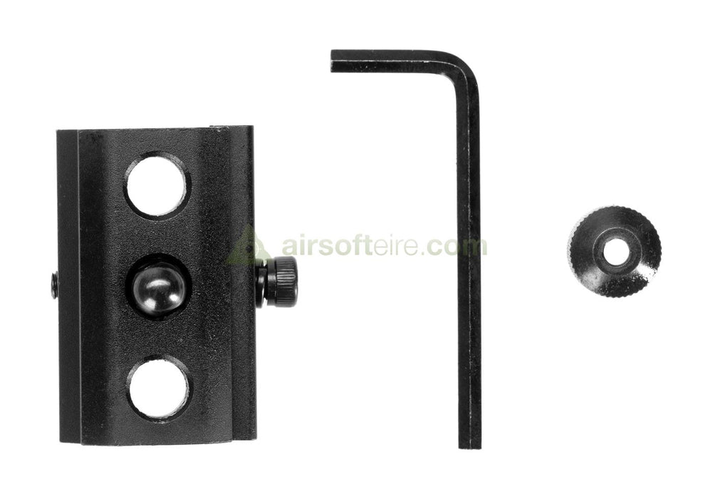 RokStad Carbon Fiber 9-13.5" Bipod - QD Stud / RIS 20mm Rail