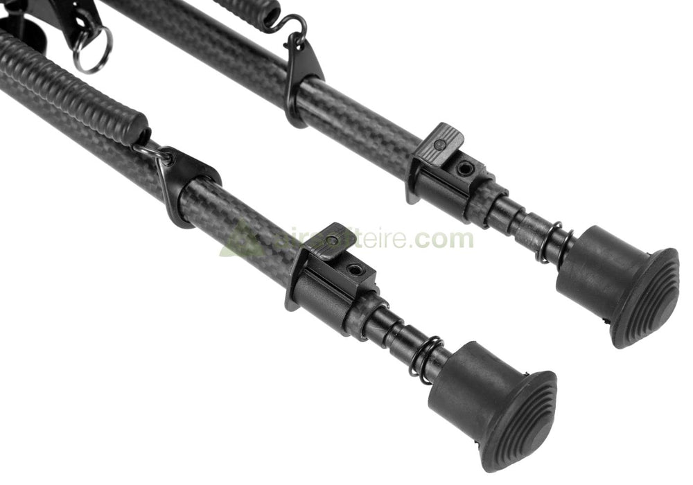 RokStad Carbon Fiber 9-13.5" Bipod - QD Stud / RIS 20mm Rail