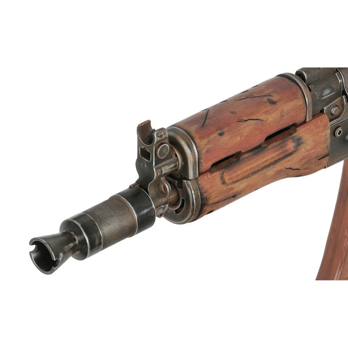 APS AK-74U Full Metal/Real Wood Battle Worn - Christmas Bundle