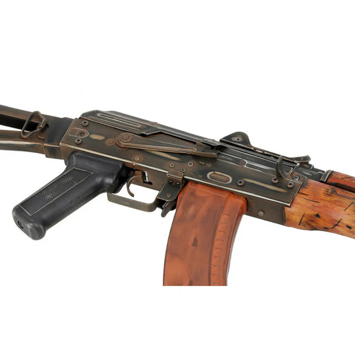 APS AK-74U Full Metal/Real Wood Battle Worn - Christmas Bundle