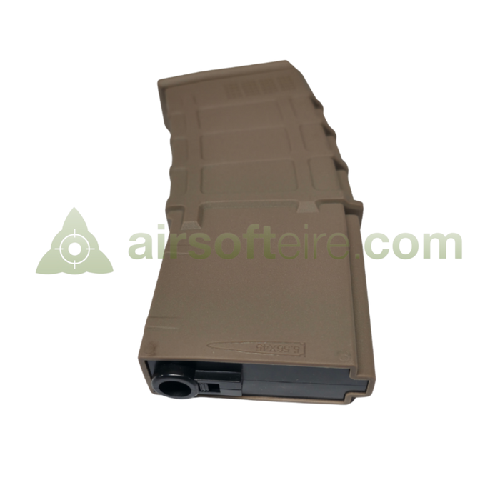 Snow Wolf 150rd Polymer Mid-Cap Magazine for M4 - Tan