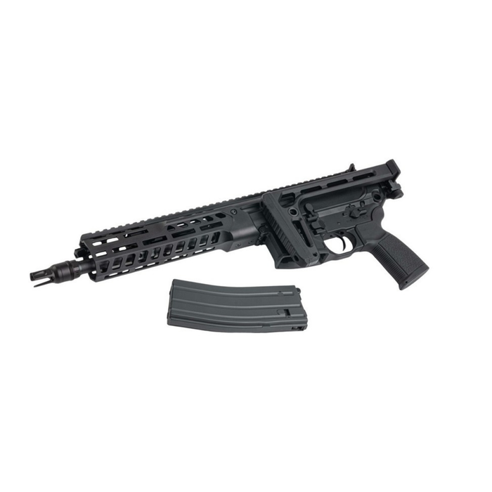 Salvo Precision MCX Spear 10.5 LTCSAW GBBR & Case V3 - Black