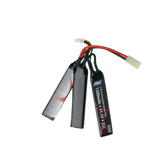 ASG 11.1V 1300mAh 25C LIPO Battery - Sticks