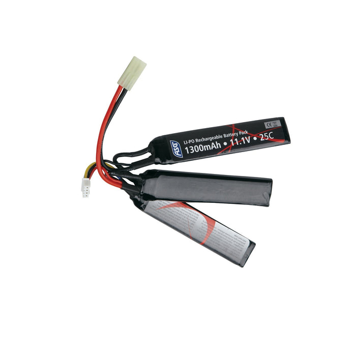 ASG 11.1V 1300mAh 25C LIPO Battery - Sticks