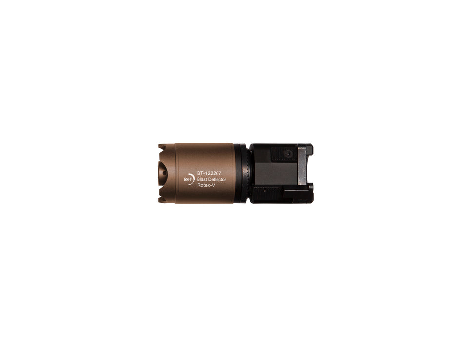 ASG (B&T) Rotex-V Blast Deflector 95mm Tan