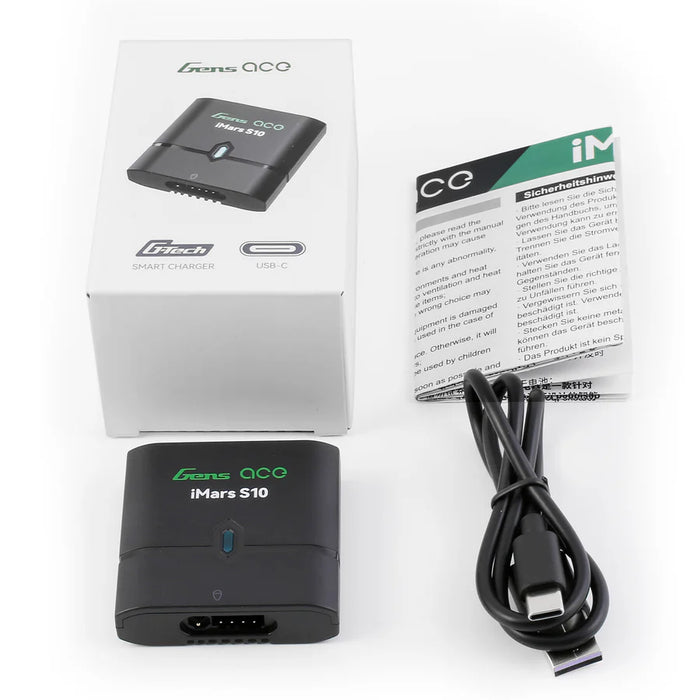 Gens Ace iMars S10 800mAh LiPo Charger for 7.4V/11.1V Battery